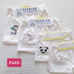 شورت پادار دخترانه طرح میکس پک دو عددی(۲ تا ۱۲ سال) - Image 7