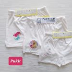 شورت پادار دخترانه طرح میکس پک دو عددی(۲ تا ۱۲ سال) - Image 5