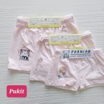 شورت پادار دخترانه طرح میکس پک دو عددی(۲ تا ۱۲ سال) - Image 4