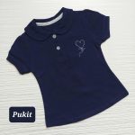 تیشرت جودون دخترانه طرح قلب(1 تا 14سال) - Image 4