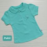 تیشرت جودون دخترانه طرح قلب(1 تا 14سال) - Image 3