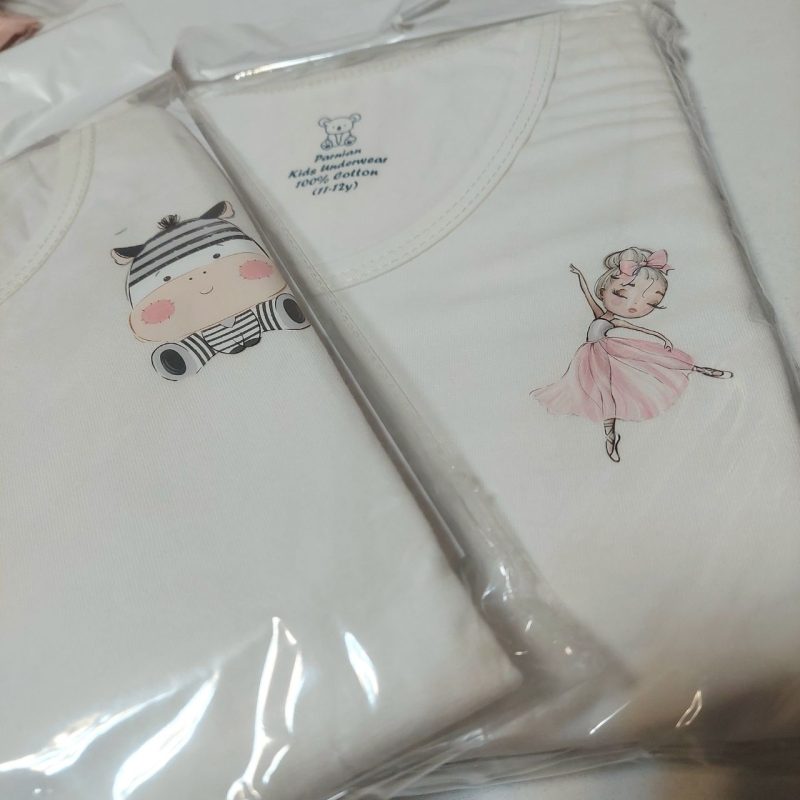 ست شورت و رکابی دخترانه طرح متنوع(۲ تا ۱2 سال) - Image 9