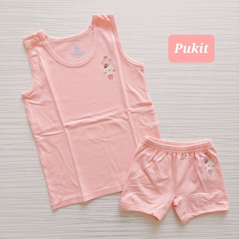 ست شورت و رکابی دخترانه طرح متنوع(۲ تا ۱2 سال) - Image 4