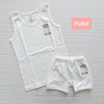 ست شورت و رکابی دخترانه طرح متنوع(۲ تا ۱2 سال) - Image 5