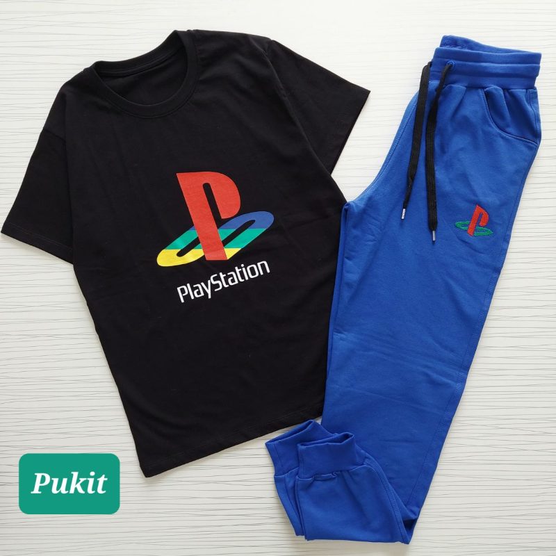 تیشرت شلوار پسرانه طرح پلی استیشن نوجوان(10 تا ۱۵ سال) - Image 3