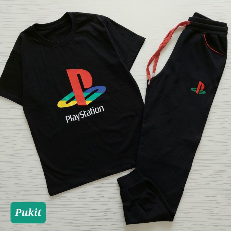 تیشرت شلوار پسرانه طرح پلی استیشن نوجوان(10 تا ۱۵ سال) - Image 4