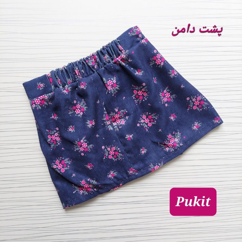 دامن تک مخمل کبریتی دخترانه(۲ تا ۱۰ سال) - Image 6