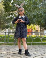 پیراهن لینن نخ دخترانه طرح صنوبر(۱/۵ تا ۷ سال) - Image 6