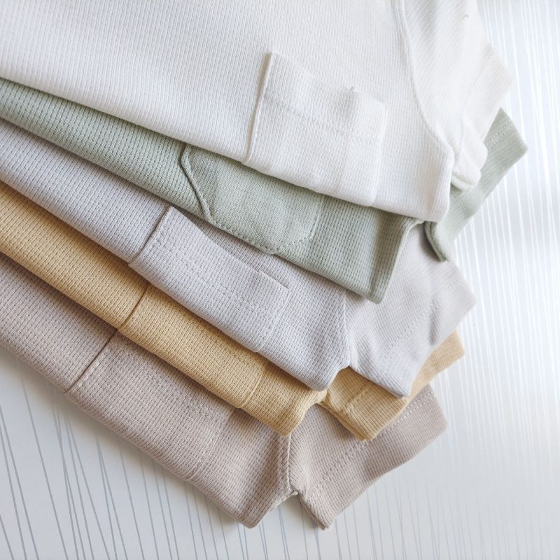 تیشرت تک پسرانه یقه کوبایی(۲ تا ۱۴ سال) - Image 8