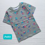 تیشرت تک پسرانه طرح بیل‌مکانیکی(۱ تا ۵ سال) - Image 2