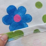 تیشرت شلوار راحتی طرح گل‌های رنگی(۲ تا ۱۴ سال) - Image 3