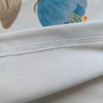 تیشرت شلوارک دخترانه گل آبی نگین‌دار(۶ تا ۱۴ سال) - Image 3