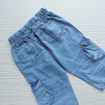 شلوارک برمودا کارگو آبی روشن پسرانه( تا   سال) - Image 2