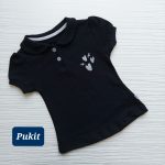 تیشرت مشکی جودون گلدوزی دخترانه(۱ تا ۱۵ سال)