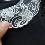 تونیک دخترانه مشکی یقه دانتل(۳ تا ۹ سال) - Image 2