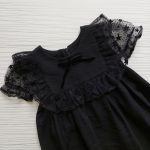 سارافون مشکی دخترانه طرح ستاره(۲ تا ۹ سال) - Image 4