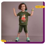 تیشرت شلوارک پسرانه طرح کشتی(۲ تا ۸ سال) - Image 6