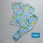 تیشرت شلوار راحتی پسرانه طرح جنگل آبی(۲ تا ۱۵ سال)