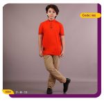 تیشرت تک پسرانه یقه‌ دیپلمات(۶ تا ۱۱ سال) - Image 4