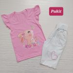 تیشرت شلوارک جین طرح خرگوش(۳ تا ۸ سال) - Image 5