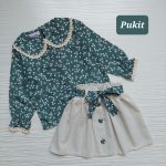 شومیز دامن دخترانه طرح یاسمن(۲ تا ۸ سال)
