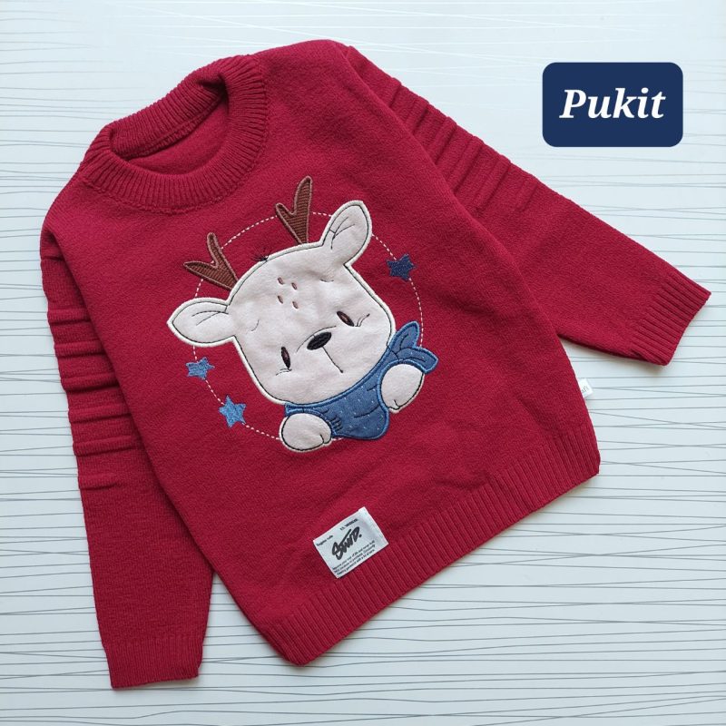 بافت پسرانه طرح گوزن(۱ تا ۵ سال) - Image 2