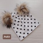 کلاه دوپوم طرح توپکی(۳ تا ۶ سال)