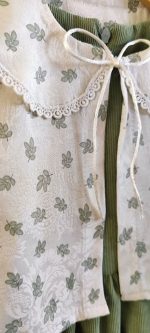 کت سارافون ژاکارد سبز دخترانه طرح سنبل(3 تا 8سال) - Image 7