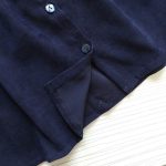 پیراهن دخترانه مخمل کبریتی گلدوزی(1 تا 7 سال) - Image 4