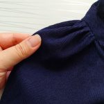 پیراهن دخترانه مخمل کبریتی گلدوزی(1 تا 7 سال) - Image 2