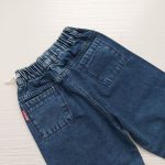 شلوار جین نیم بگ کمرکش آنیت(۸ تا ۱۶ سال) - Image 4