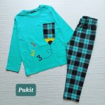 بلوز شلوار پسرانه طرح مداد(۴ تا ۸ سال)