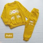 بلوز شلوار دخترانه طرح پاپیون(۲ تا ۸ سال) - Image 2