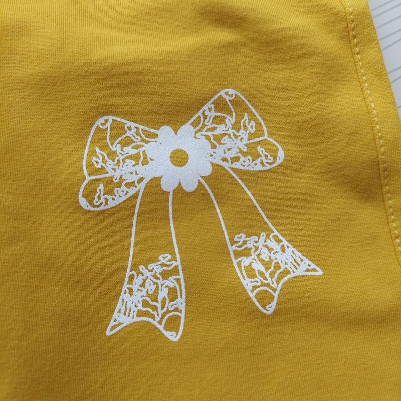 بلوز شلوار دخترانه طرح پاپیون(۲ تا ۸ سال) - Image 6