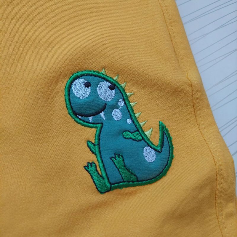 هودی شلوار طرح دایناسور نوازنده(۱ تا ۹ سال) - Image 6