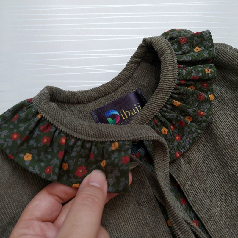کت و سارافون دخترانه یقه چین دار گلسا(۳ تا ۱۰ سال) - Image 10