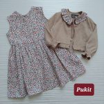 کت و سارافون دخترانه یقه چین دار گلسا(۳ تا ۱۰ سال) - Image 3