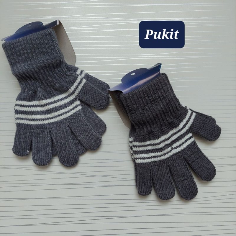 دستکش بافت راه راه(۳ تا ۷ سال) کد 527 - Image 2