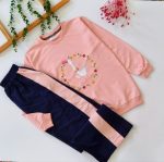بلوز شلوار دخترانه طرح فلامینگو(۴ تا ۹ سال) - Image 2