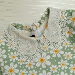 پیراهن دخترانه بابونه دیباجی(۲ تا ۱۰ سال) - Image 6
