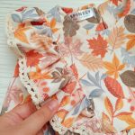 پیراهن دخترانه طرح پاییز(۳ تا ۸ سال) - Image 5