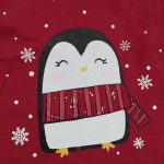 بلوز و شلوار دخترانه طرح پنگوئن برفی(1 تا 9 سال) - Image 7