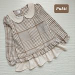 تونیک پشمی دخترانه یقه ب ب(8 تا 12 سال)