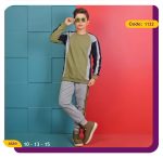 بلوز شلوار پسرانه اسپرت طرح آرش(10 تا 16 سال) - Image 6