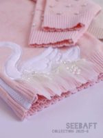 ژاکت بافت دخترانه طرح قو(2 تا 9 سال) - Image 8