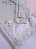 ژاکت بافت دخترانه طرح قو(2 تا 9 سال) - Image 7