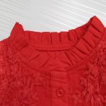 شومیز مجلسی دخترانه طرح گلبرگ(9 ماه تا 2 سال) - Image 4