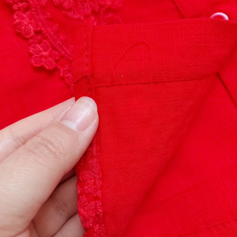 شومیز مجلسی دخترانه طرح گلبرگ(9 ماه تا 2 سال) - Image 3