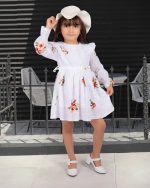 پیراهن دخترانه خامه دوزی چهار طرح(۱ تا ۹ سال) - Image 16