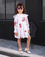 پیراهن دخترانه خامه دوزی چهار طرح(۱ تا ۹ سال) - Image 15